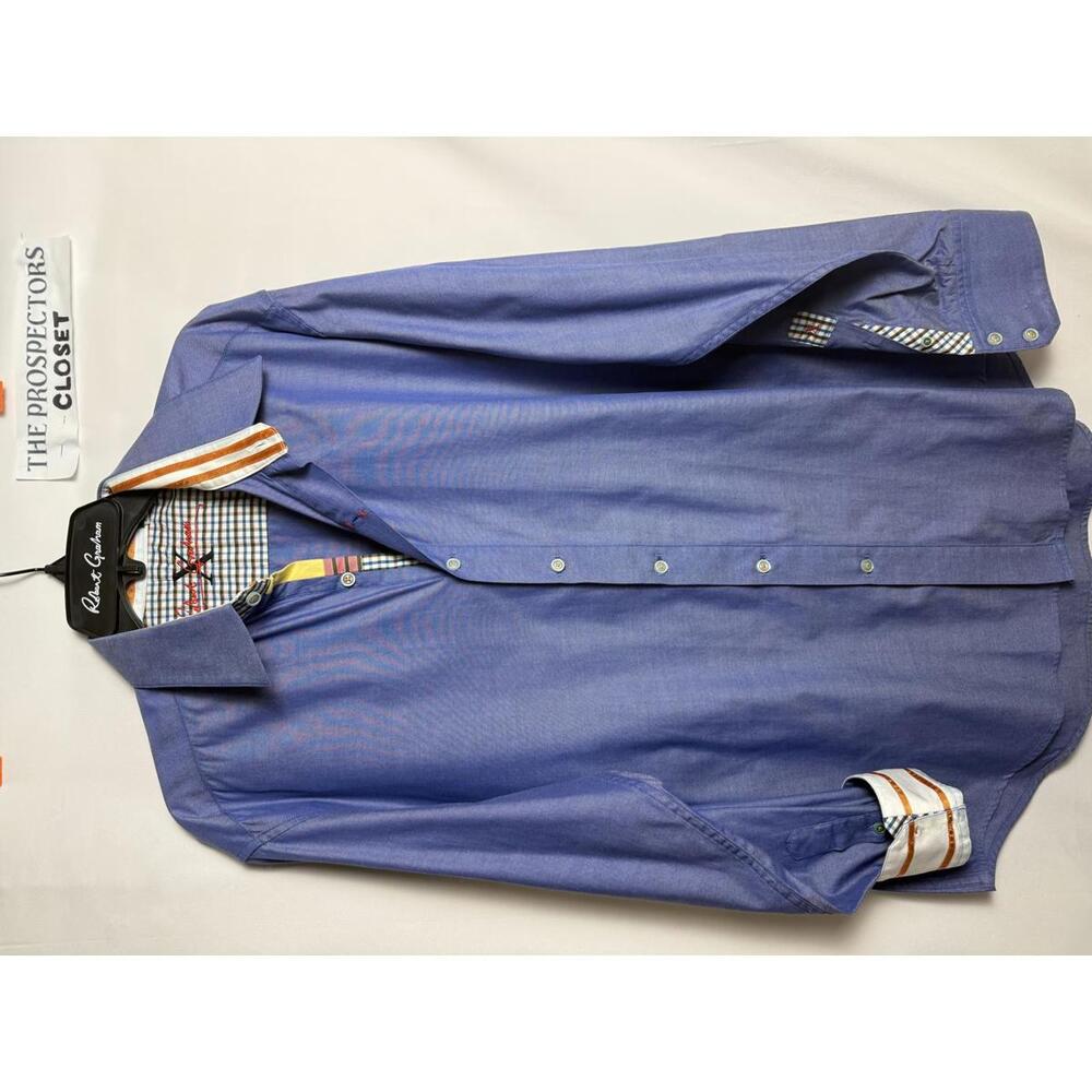 NWOT Robert Graham Men's XL Long Sleeve Button-Up Shirt